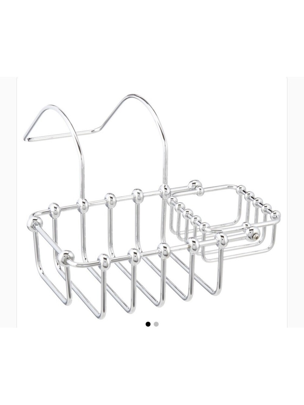 Kingston Brass DS2171 Clawfoot Tub Soap & Sponge Holder, 9.25", Polished Chrome